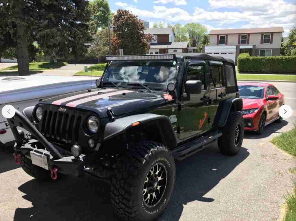 同城 越野车 二手车 2014 Jeep Wrangler黑色